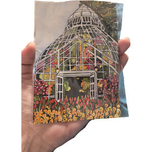 Jane Peterson Enid A. Haupt Conservatory Botanical Magnet